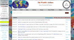 Desktop Screenshot of airlinehistory.co.uk