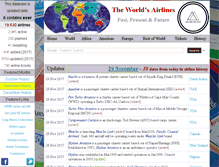 Tablet Screenshot of airlinehistory.co.uk
